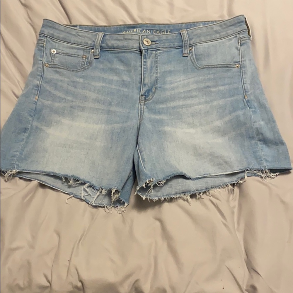 High Waisted American Eagle Jean Shorts